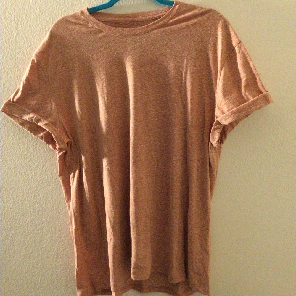 Salmon Color Long Tee